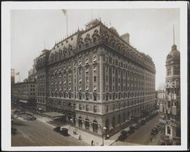 West 44th Street and Broadway. Hotel Astor