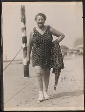 [Sophie Tucker in Atlantic City.]