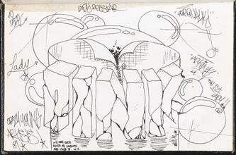PINK [Page in Daze's black book.]