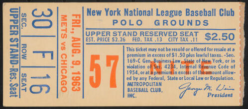 New York National League Baseball Club