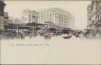 Broadway & 33rd Street, N. Y. City
