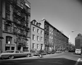 [Looking east on Stuyvesant Street between 9th and 10th Streets.]