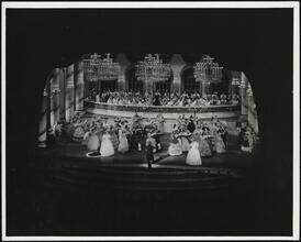 ["The Great Waltz" theater still.]