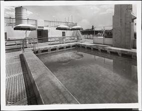 [S.S. "Panama", Swimming Pool.]