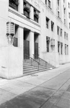[Centre Street façade of Health, Hospitals, and Sanitation Departments Building, 125 Worth Street.]