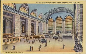 Main Concourse of Grand Central Terminal, New York City