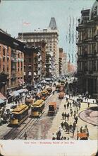 New York -- Broadway North of Ann Str.