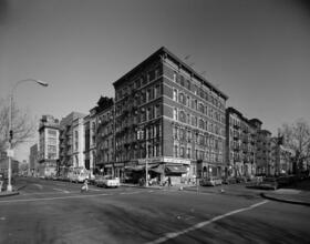 [Looking toward the northeast corner of Pike and Henry Streets.]