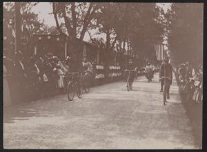 Bicycling Parade, Coney Island, Bicycle Path.