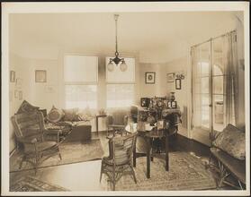 [Residence. Interior, sunroom.]