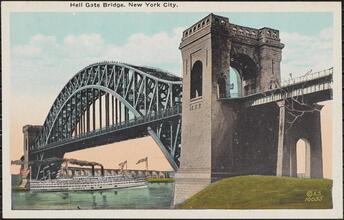 Hell Gate Bridge, New York City.
