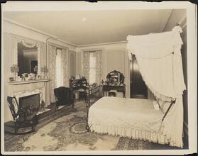 [Residence. Interior, bedroom.]