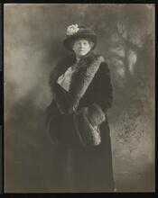 Portrait, Clarke, Manager, for David Belasco and Lady Friend (Gresham).