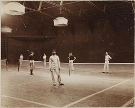 Sports, Indoor Tennis, 69th Regiment Armory.