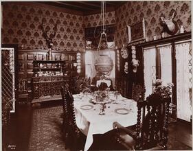 Interiors, Mr. Frank Seaman, Dining Room.