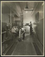 New York Association for the Blind, Interior, Bowling Group.