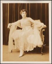 [Marguerite Namara as Dolly Cloverdale in "Alone at Last".]