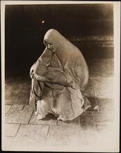 [The Nun in the Winter Forest Scene in "The Miracle".]