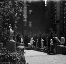 [Sculpture garden.]