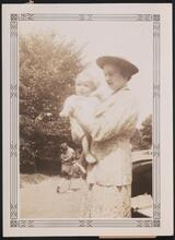 [Unidentified woman and baby.]