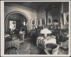 [Residence. Interior, parlor.]
