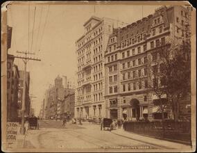 Lower Broadway from Bowling Green.