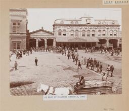 [West Street at the Foot of Chambers Street.]
