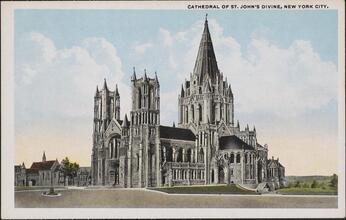 Cathedral of St. John's Divine, New York City.