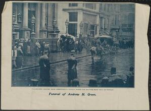 Funeral of Andrew H. Green