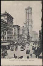 Broadway at 39th St. looking North, New York.