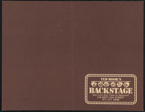 Ted Hook's Backstage