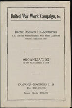 United War Work Campaign, Inc.