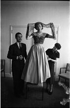 Betsy Von Furstenberg [Standing on a chair.]