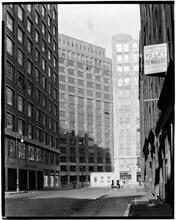 Wall Street, Corner of Desbrosses Street