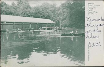 Boat House, Prospect Park, Brooklyn, N. Y.