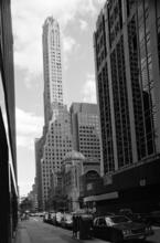 [Looking east on 51st Street across Park Avenue.]