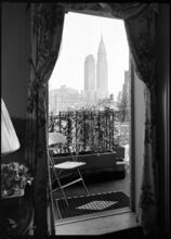 [View of the Chanin Building and the Chrysler Building from 20 Park Avenue.]