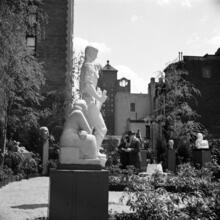 [Sculpture garden.]
