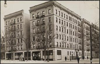North East Corner, Broadwday and 151st St., New York.