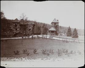Tuxedo Park, N.Y., Residences, Churches, Depot, Boating.