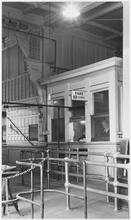 The Weehawken Ferry Story [Ticket booths at the Weehawken Ferry Terminal.]