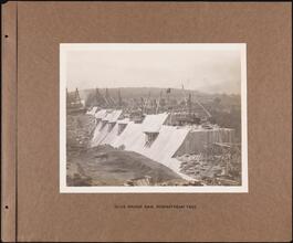 Olive Bridge Dam, Downstream Face [Catskill System.]