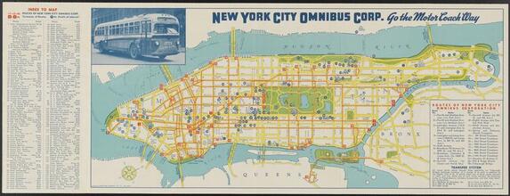 Routes of New York City Omnibus Corporation
