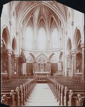 [Most Holy Trinity Church. Interior, chancel.]