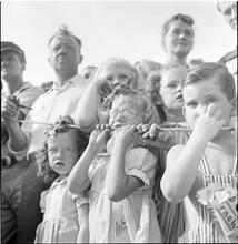 Circus [Children watching the circus.]