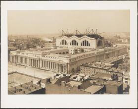 [Construction of Pennsylvania Station.]