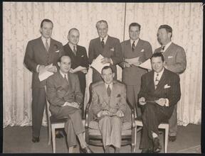 [New York City Mayor Jimmy Walker and others.]