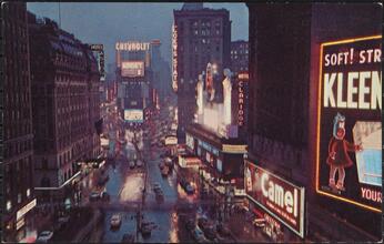 [Times Square at Night.]