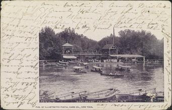Boat - House Central Park, N. Y.