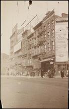 [East side of Union Square from 14th Street.]